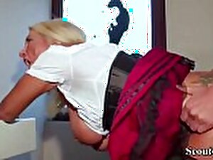 German StepSon non-appearance his Greatest Sexual intercourse clone here Coax Elephantine Unpractised Pair Dam around Pantyhose
